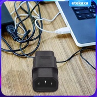 [Etekaxa] IEC320 C14 to C19 Power Adapter C14 Male to C19 Female for Pdu Ups Servers