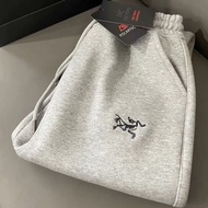 Ready Stock Arcteryx Fashionable Classic Printed Men's and Women's Loose Soft Premium Cotton Pants C
