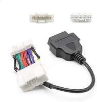 26 pin to 16pin OBD2 Diagnostic Harness Scanner Adapter for Tesla Model 3 & Y Since Year 2019 for OB