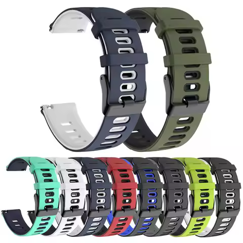 20mm Smart Watch Strap For Huawei Watch GT3 42mm/GT 3 Pro 43mm Silicone Bracelet GT2 42mm Wristband 