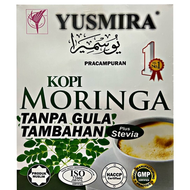 YUSMIRA KOPI MORINGA PLUS STEVIA  ( tanpa gula tambahan )