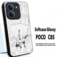 Case hp poco/S5 glossy soft case poco C85/Casing poco C85/ can request other types