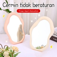 Cermin Make Up /Korea Estetik Cermin /Photo Props /Dekorasi Foto Meja /Cloud Mirror