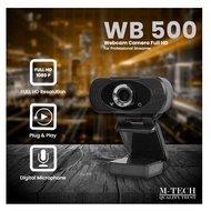 Webcam m-tech 1080p full hd Wb500 - Pc web camera Usb 2.0 wb-500