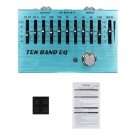 SA-01 Controller Equalizer 10 Band Electric Guitar Pedal Effect EQ Pedals True Bypass Guitar Bass Pa