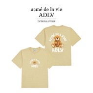 ADLV [acme de la vie] เสื้อยืด Oversize รุ่น Teddy Bear (Bear Doll) Short Sleeve T-Shirt Beige