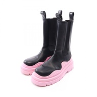 【二手】Bottega BOTTEGA VENETA女款皮靴，型號 630297，側邊鬆緊帶設計，二手