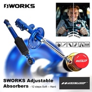 WORKS ENGINEERING ABSORBER FOR BMW 5-SERIES F10 2010 - 2017 (12-STEP ADJUSTABLE)