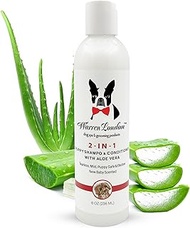 Warren London 2in1 Puppy Shampoo & Conditioner β Tearless Pet Shampoo for Puppies & Cats β Made in U