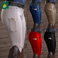 DINGYIFENG Equestrian Pants, Slim Anti-pilling Horse Riding Tights, Clothes Elastic with Phone Pocke