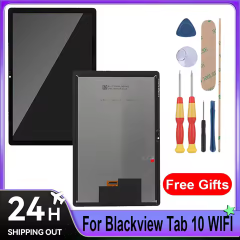 For Blackview Tab 10 WIFI LCD Display + Touch Screen With Frame Full Assembly Tablet Replacement Par