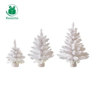 Kesoto Xmas Artificial Tree Small Xmas Artificial Tree White Xmas Artificial Tree
