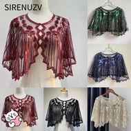 SIRENUZV Shawl Beaded Fashion 1920s Women Party Shawl