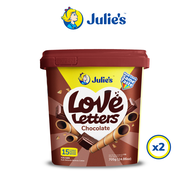 Julies Love Letters Chocolate 705g x 2 tubs