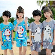 Girls / boy Pyjamas Kids Pajamas Cartoon baju tidur Kids Pyjamas Nightwear Children Pyjamas Nightwea