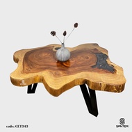 CET343. Angsana Solid Wood Coffee Table (The Dark Knight)