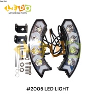 MOTORCYCLE UNIVERSAL AUXILIARY LED LIGHT 2005