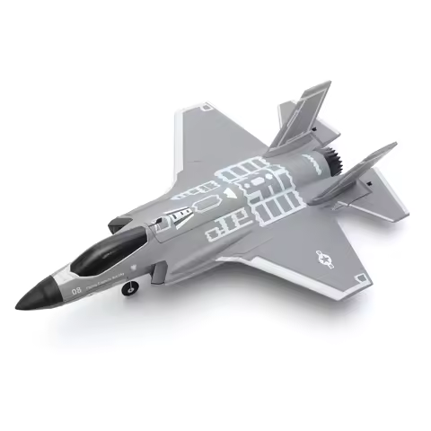FX9635 F35 Fighter Jet 4CH RC Airplane Brushless Fixed Wing RC Aircraft Six-axis Gyro RC Plane Easy 