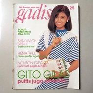 Majalah Gadis no.25 / 26 September 1988 - Cover Bella