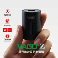 VAGO新世代 Z 微型真空壓縮機套裝組-黑 (內含M尺寸真空袋 X 1)