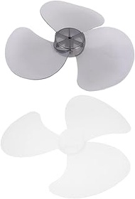 TIDTALEO 2pcs 3 wind blade fan repair parts replacement plastic fan blades house fan fan blades Vertical pedestal fan blades fan blades replacement plastic fan blades Accessories