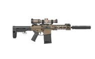 ARES AR308S - 豪華版 電動槍AEG 附專用槍箱 雙彈匣 瞄準鏡 消音管 7.62 狙擊槍
