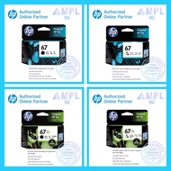 Genuine HP 67 Black | HP 67 Color | HP 67xl Black | HP 67xl Color Original Ink Cartridge 67B 67C 67X