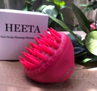 [Voucher giảm 9% tối đa 100k] Cọ / Lược gội đầu HEETA chống rụng tóc và dụng cụ silicon mát xa 2 in1
