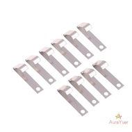 [AuraYuer] 5/10Pcs Metal 9V Battery Spring Contact BC-5232-NI AA Battery Negative Piece Accessories 