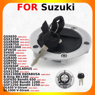 ฝาถังน้ำมัน For Suzuki GSF650 Bandit 650 GSF1200 Bandit 1200 GSF1250 Bandit 1250 GSX650 GSX1250 GSXR