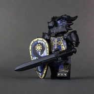 Compatible with Lego Dungeons and Dragons Lucky Dragon Knight Full Set Minifigure Building Blocks De