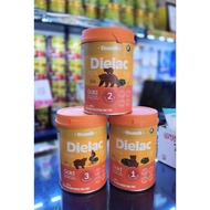 Dielac alpha gold powdered milk 800gr