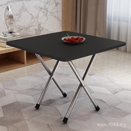 Small Small Table Eating Portable Household Square Table Outdoor Table Simple Dining Table Stall Sma