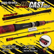 Bc Awa-shima Pro Cast 8-16lb bait casting bait-casting PC602C 602 180cm awa shima pro cast rod awash