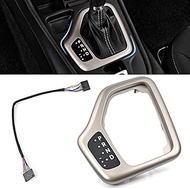 TOP-MAX Transmission Shifter Bezel with Harness Compatible with 2014 2015 2016 2017 2018 Jeep Cherok