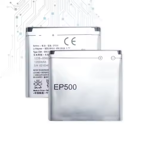 EP500 Mobile Phone Battery For Sony Ericsson Xperia ST17I ST15I SK17I WT18I X8 U5I E15i Wt18i Wt19i 