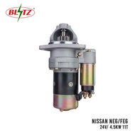 STARTER ASSEMBLY BLITZ NISSAN NE6 FE6 24V 4.5KW 11T