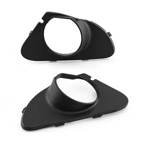 A58X-2X Front Bumper Car Fog Light Covers Frame Surround 51117055525 51117055526 For BMW 6 Series E6