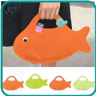 APPEAR Jelly Handbag, Candy Color PVC Material Transparent Handbag, Summer Fish Shape Party Bag Part