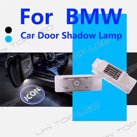 For BMW G32/30/11/12 F01/02/03/36 E90/67/68 E70 X7 LED Car Door Welcome Shadow Logo Light Laser Proj