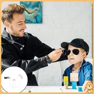 [In Stock]  Security Earpiece Agent Earpiece Clear Coil Metal Clip Secret Service Cosplay Prop Heads