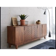Minimalist teak wood TV Buffet, TV Buffet, jepara TV Buffet, teak Buffet