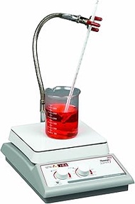 Thomas 984TH4CHSUSA Ceramic Hot Plate Stirrer, 60-1600rpm Speed, 120V, 5 to 500 degree C, 4" Length 