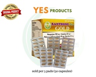 Xanthone Plus Gold|| Sold per 5 pads/50 capsules