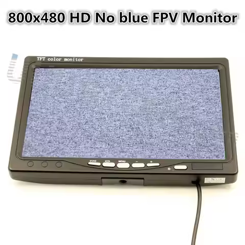 7 inch LCD TFT FPV 800 x 480 Monitor with T plug Screen No blue FPV Monitor Photography for DJI Phan