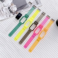 Transparent Silicone watch strap case For Huawei band 7/ band 6 6pro / Honor band 6 watchband Sport Replacement Bracelet