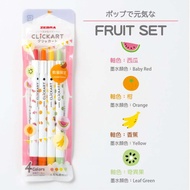 Bút lông marker đa năng CLiCK ART Yurakawa Festival dạng bấm ngòi 0.6mm - Chính hãng Zebra Nhật Bản