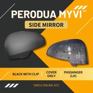 PERODUA MYVI BEZZA AXIA TOYOTA PRIUS WISH SIDE DOOR MIRROR COVER WITH CLIP