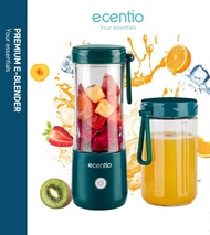 ecentio Blender Portable Mini Juicer 6/8/10/12 Mata Pisau 2 botol 380ML+380ml Blander Jus Buah Port 