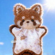 Cute Little Raccoon Handmade Craft Kit Cartoon Animal Plush Doll Comfort Bean Bag Pendant Stress Rel